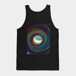 High Resolution Pond in the Woods by Georgia O'Keeffe Tank Top